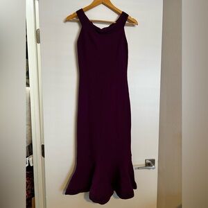 Eva Mendes for New York & Company Plum Maxi Dress